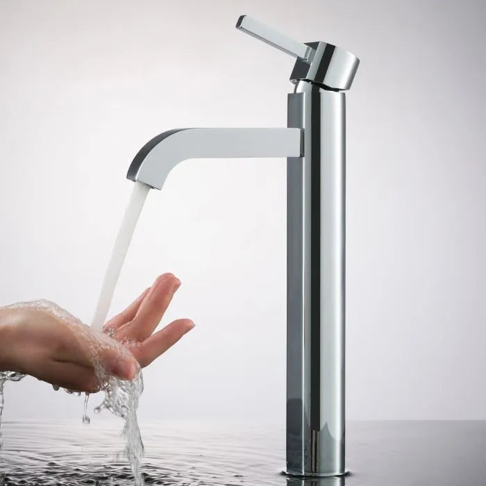 KRAUS Ramus Single Handle Vessel Bathroom Faucet