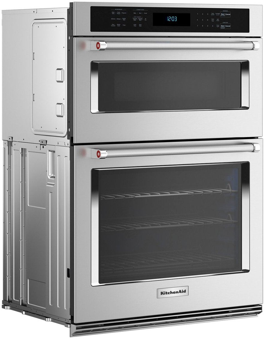 KITCHENAID KOEC530PSS 30&quot; Combination Microwave Wall Ovens with Air Fry Mode