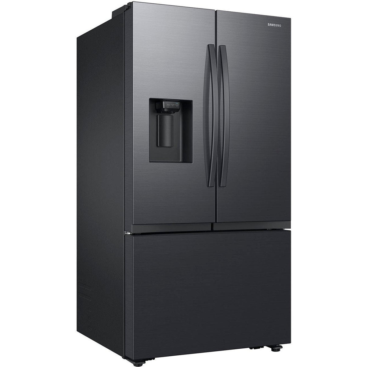 SAMSUNG RF32CG5400MTAA 31 cu. ft. Mega Capacity French Door Refrigerator in Matte Black Steel