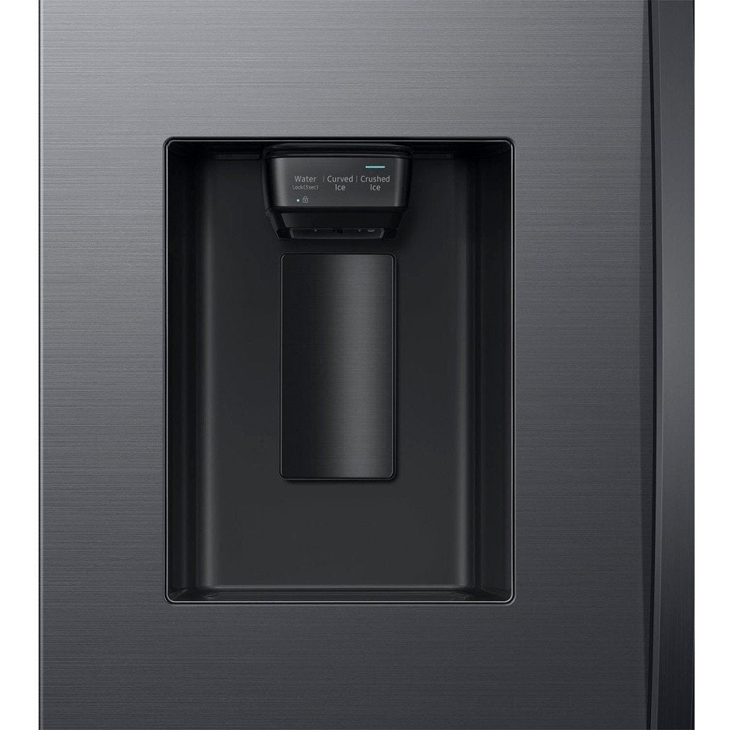 SAMSUNG RF32CG5400MTAA 31 cu. ft. Mega Capacity French Door Refrigerator in Matte Black Steel