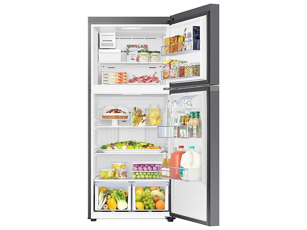 SAMSUNG RT18DG6700SRAA 18 Cu. Ft. Top Freezer Smart Refrigerator with All-Around Cooling