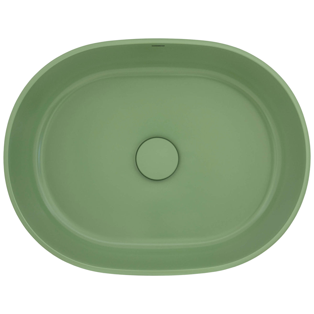 RUVATI RVB2119GN epiStone 19-inch Avocado Lime Green Solid Surface Vessel Sink