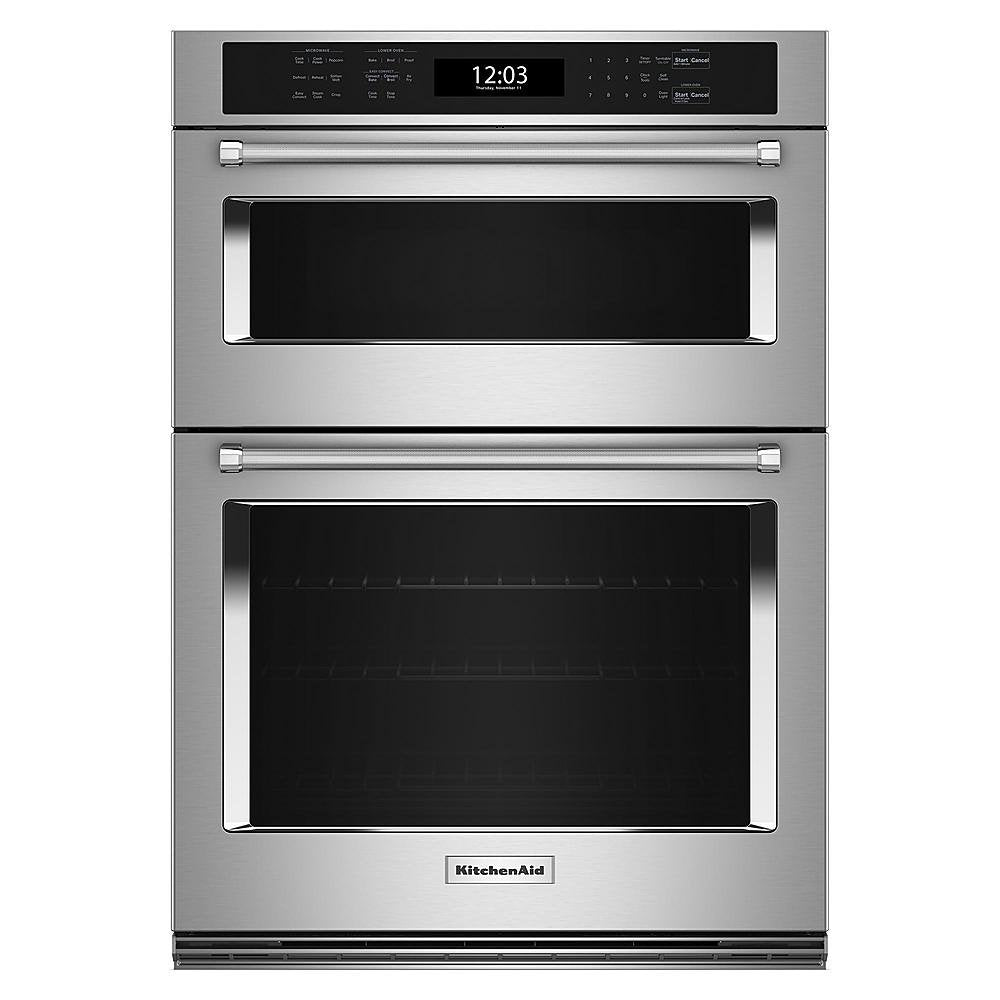 KITCHENAID KOEC530PSS 30&quot; Combination Microwave Wall Ovens with Air Fry Mode