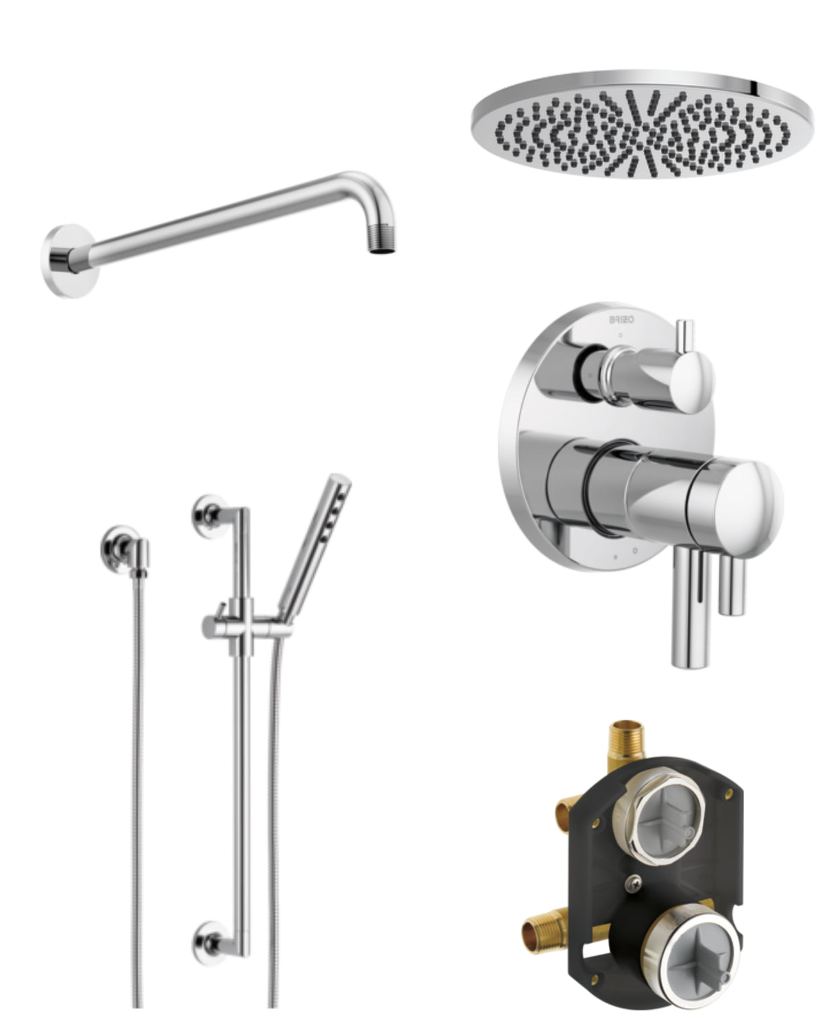 BRIZO Odin Shower Package