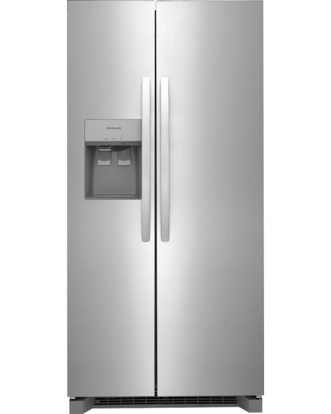 FRIGIDAIRE FRSS2323AS 22.3 Cu. Ft. 33&#39;&#39; Standard Depth Side by Side Refrigerator